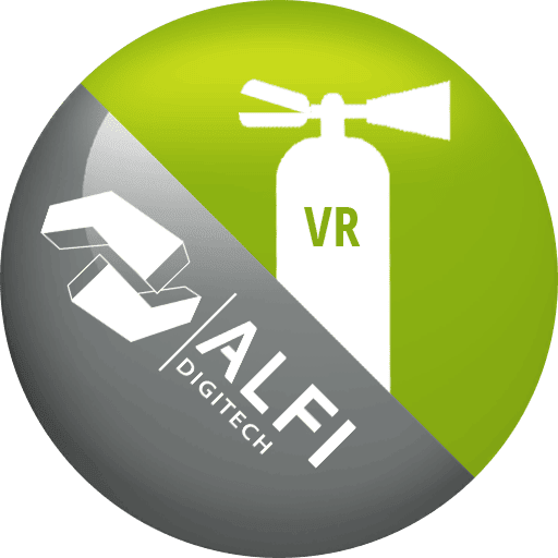 Icone Extincteur VR logiciel de formation incendie en réalité virtuelle (RV)